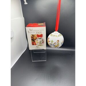 Beautiful German Porcelain Hutschenreuther Ornaments 2002 Ball